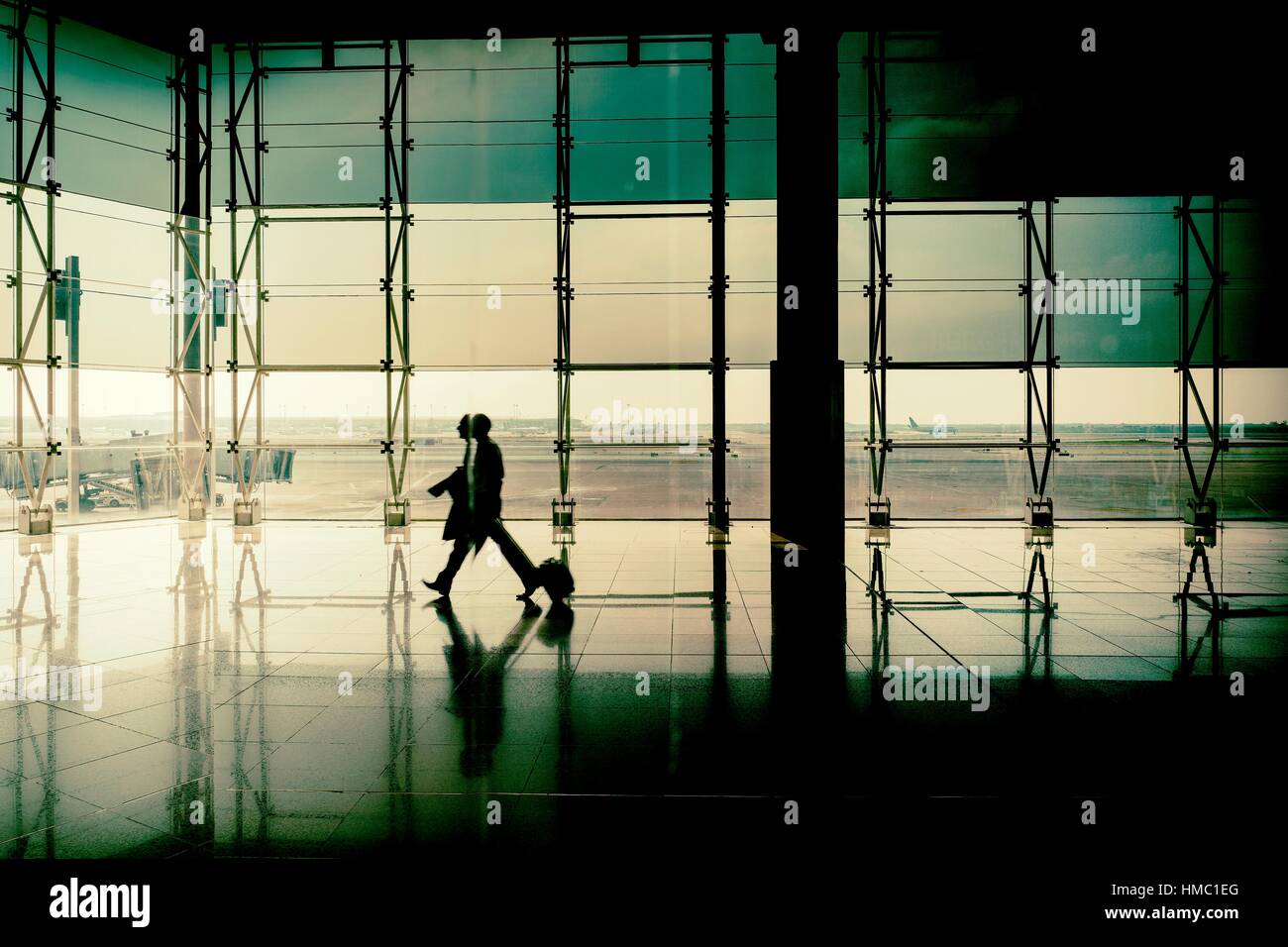 Terminal 2, Barcelona El Prat Airport Stock Photo Alamy