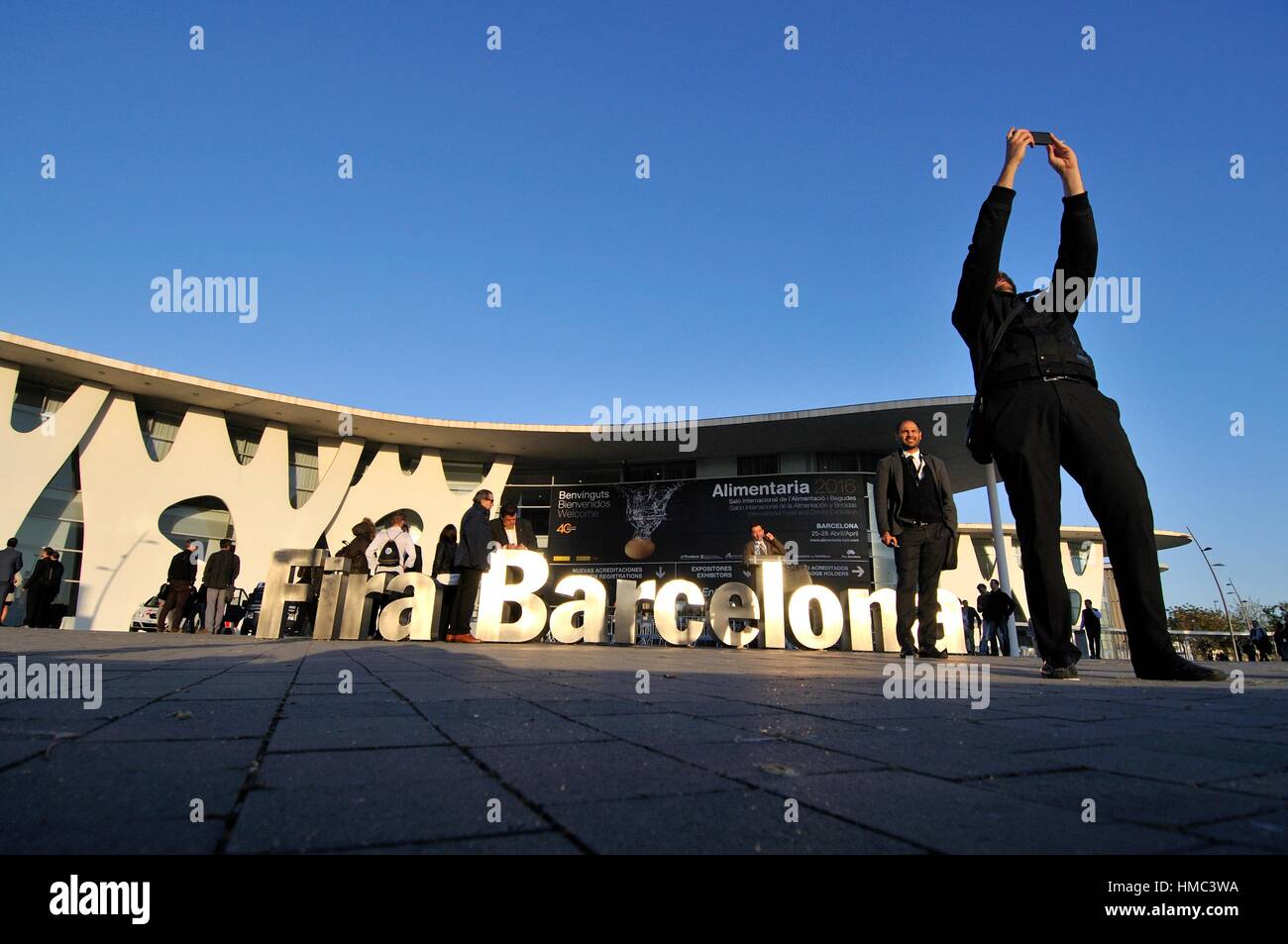 Fira barcelona gran via hi-res stock photography and images - Alamy