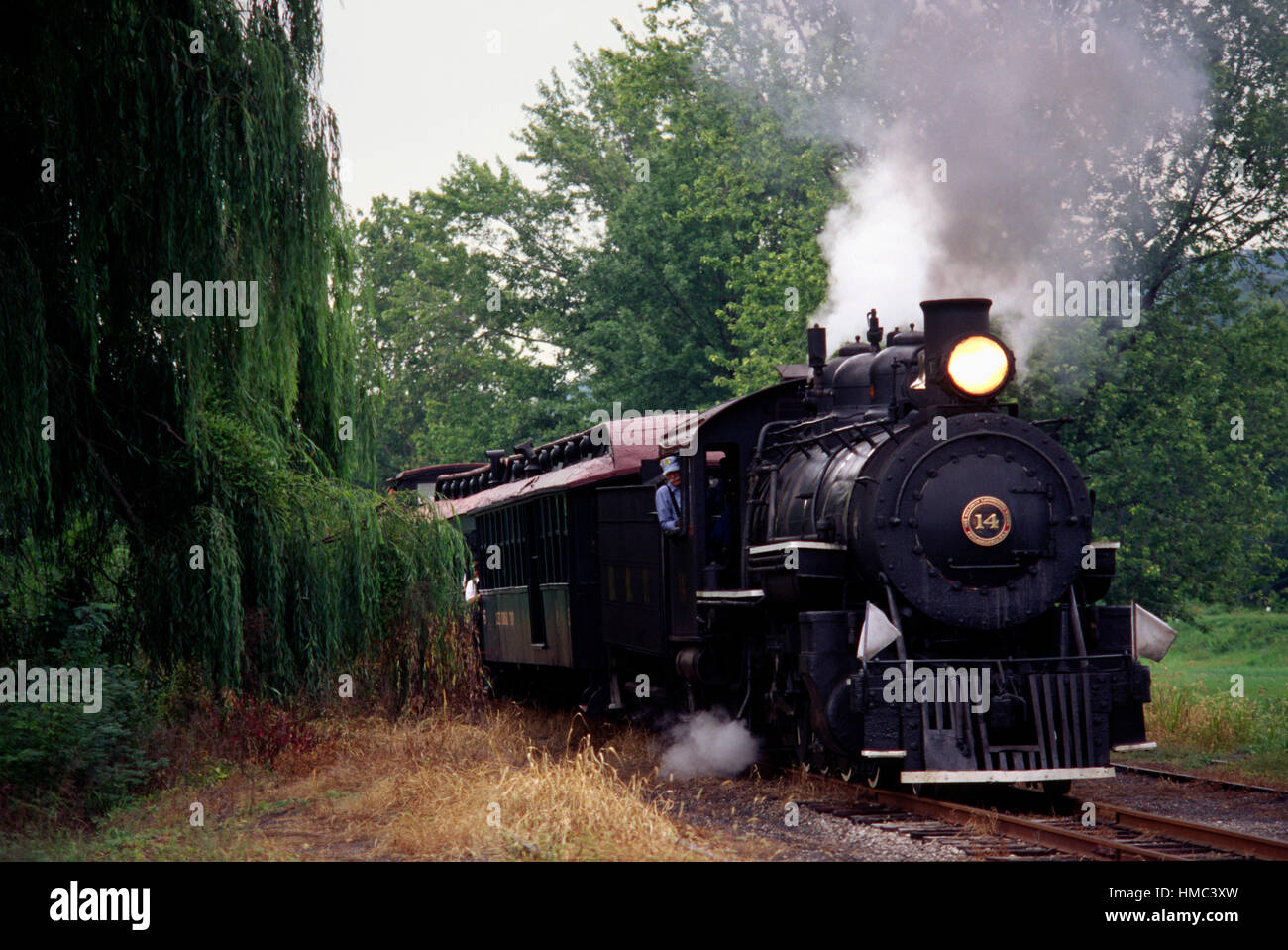 East Broad Top Railroad, Huntingdon County, Pennsylvania Stock Photo