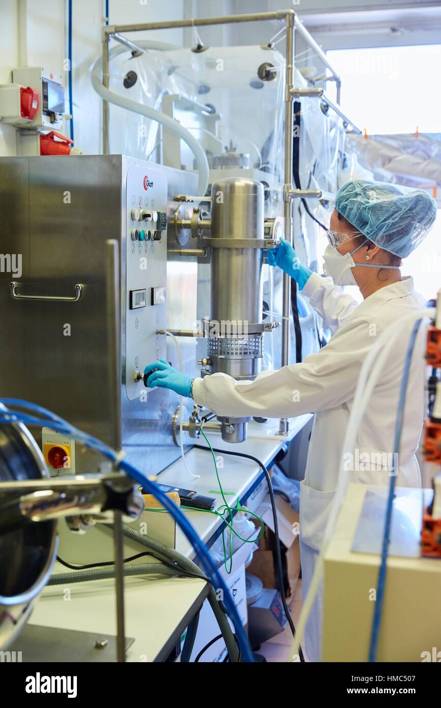 Coating Pan. Pharmaceutical Development Laboratory. Preformulation