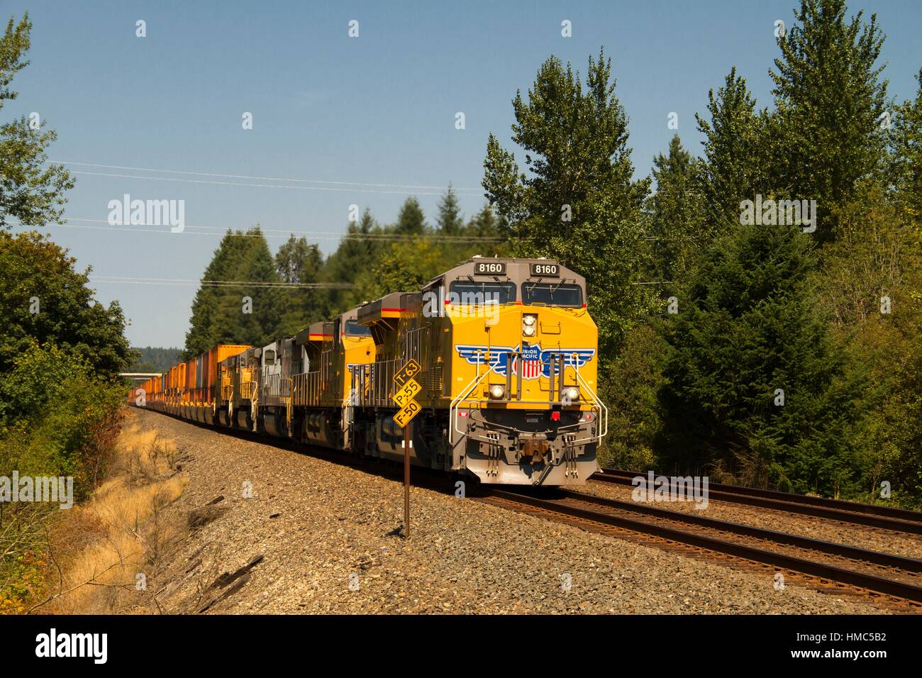 Union Pacific Train Yellow High Resolution Stock Photography and Images ...