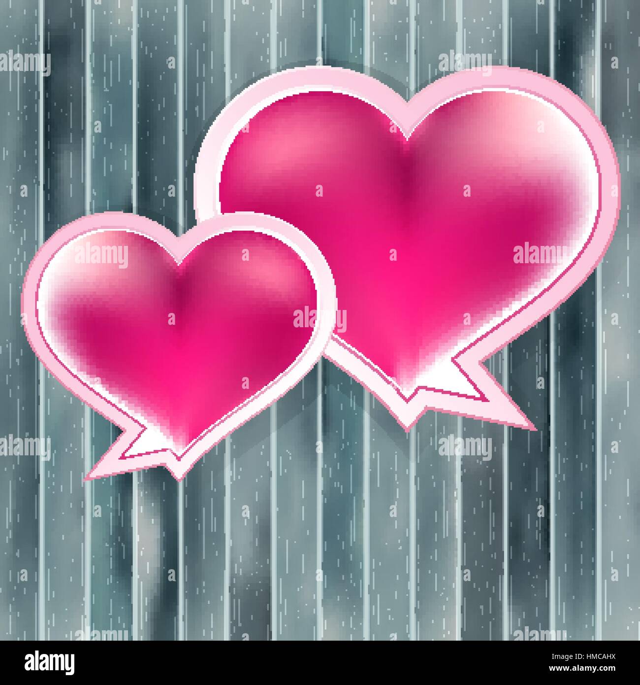 Valentines Day background with heart. + EPS10 vector file Stock Vector ...