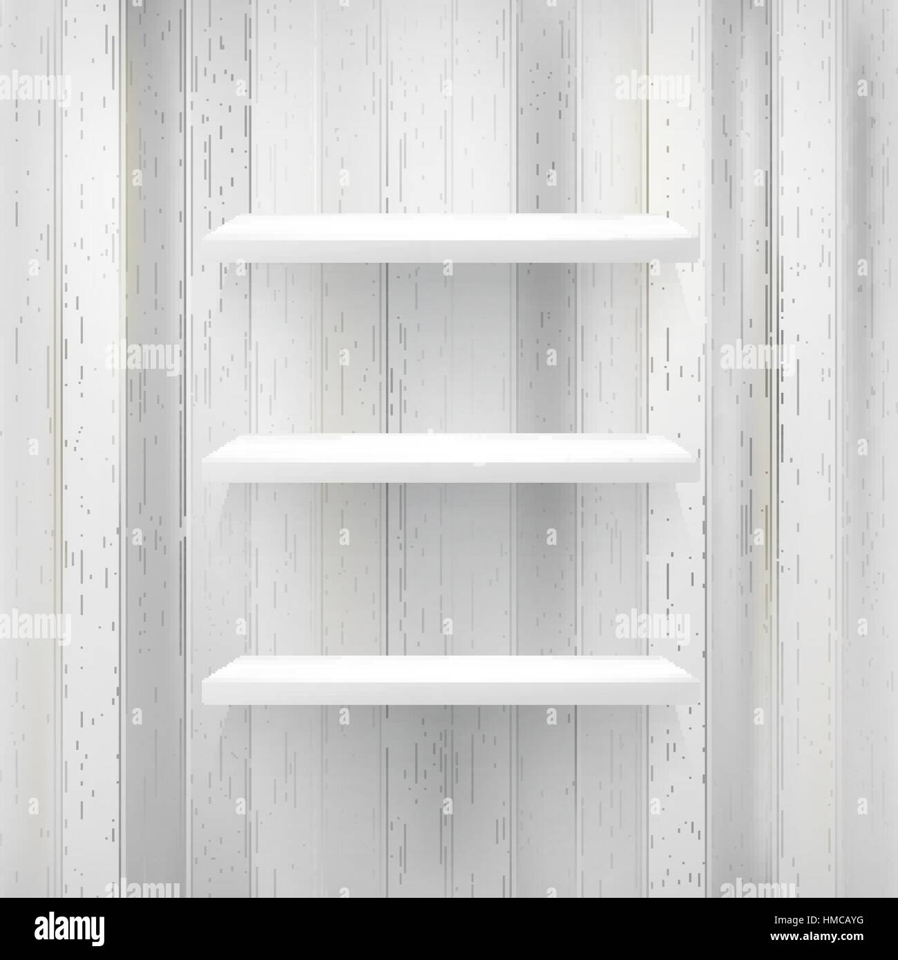 Wood shelf on wood background. + EPS10 vector file Stock Vector Image ...