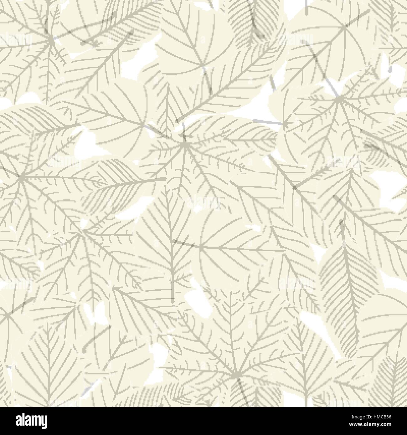 Seamless pattern with colorful autumn leaves. plus EPS10 vector file ...