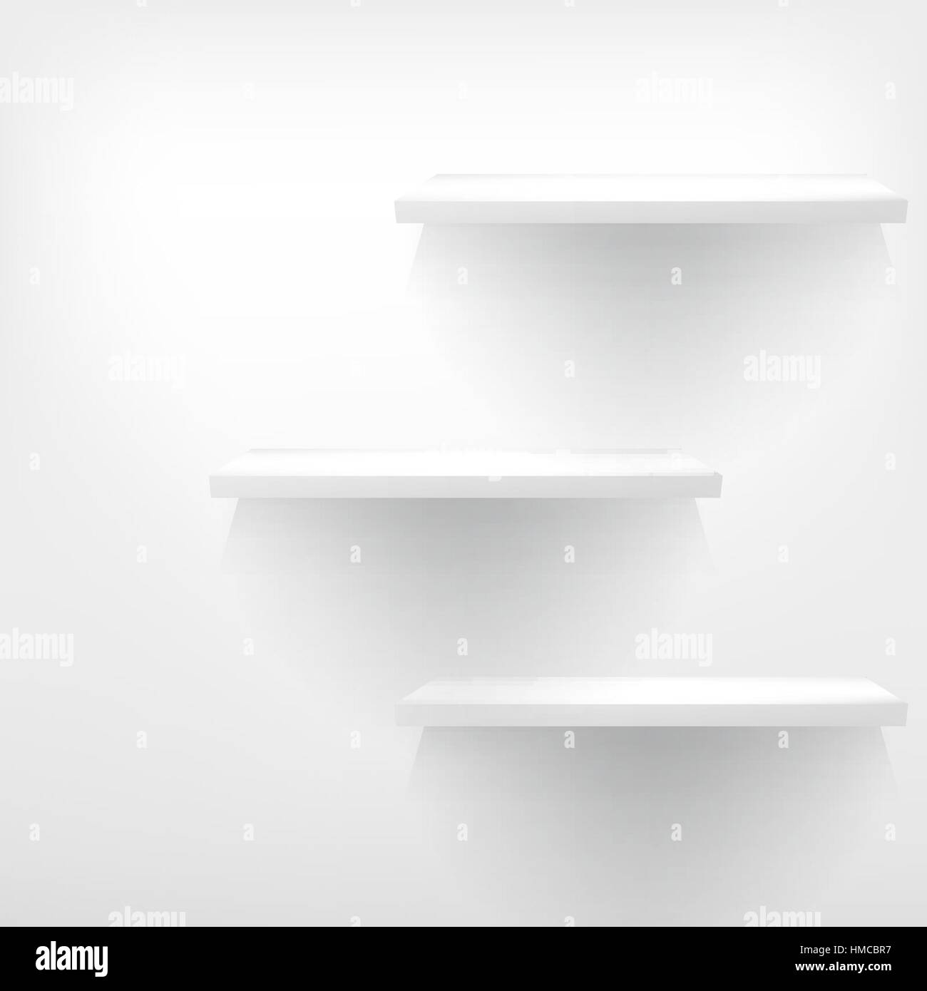 Empty shelves Stock Vector Images Alamy