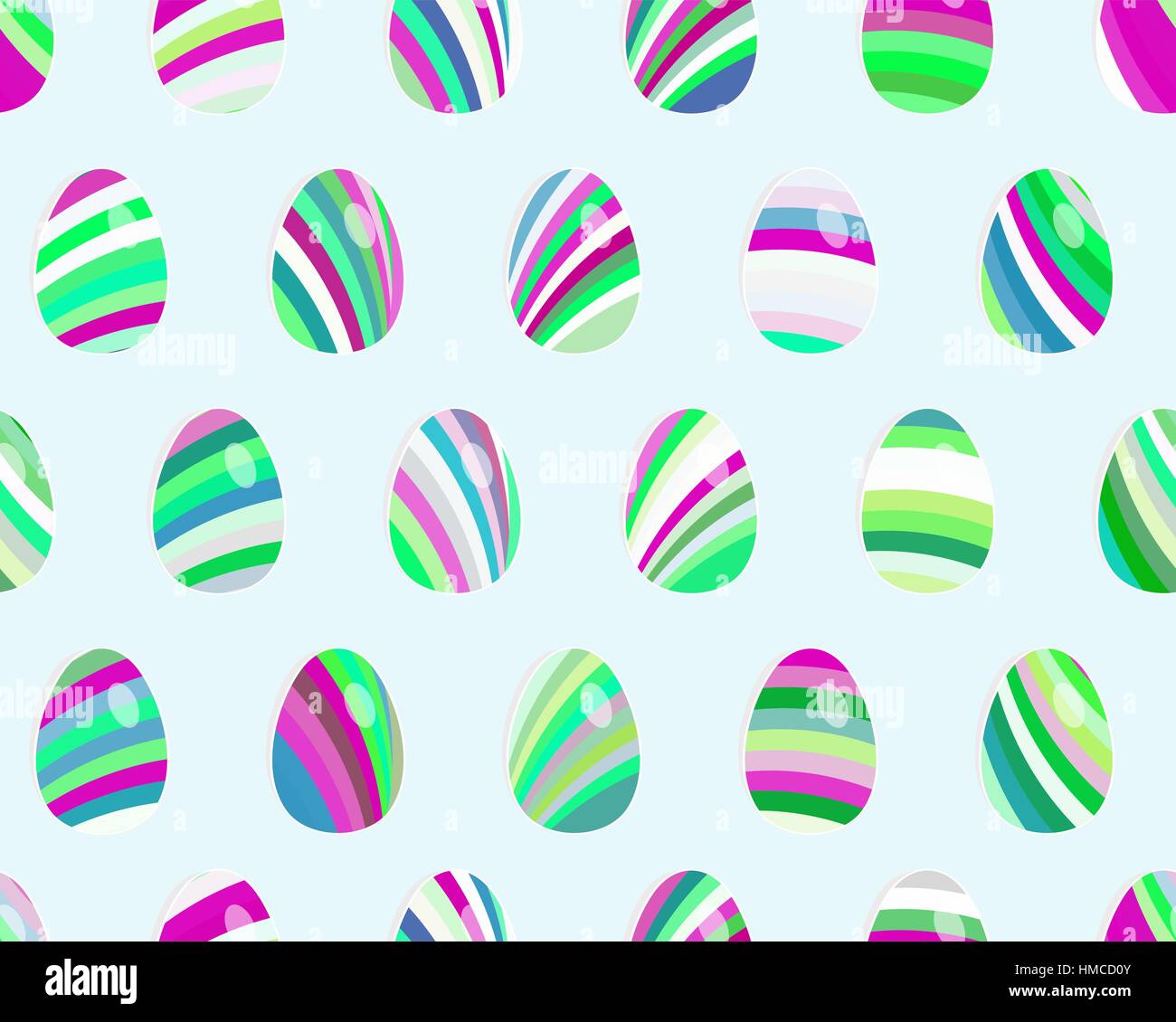 Seamless pattern with easter eggs. + EPS8 vector file Stock Vector ...