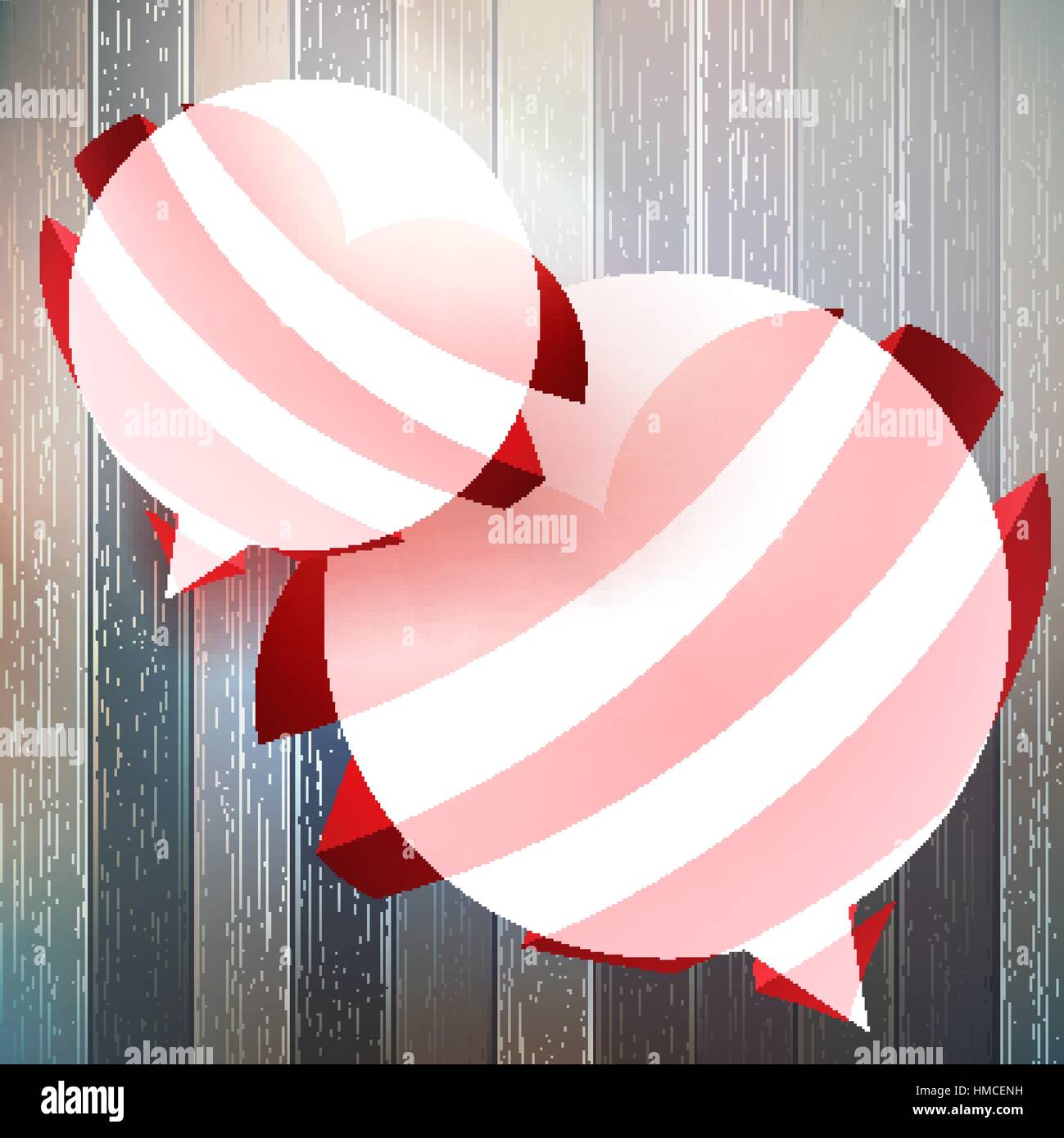 Valentine's Day vector background. EPS 10 Stock Vector Image & Art - Alamy