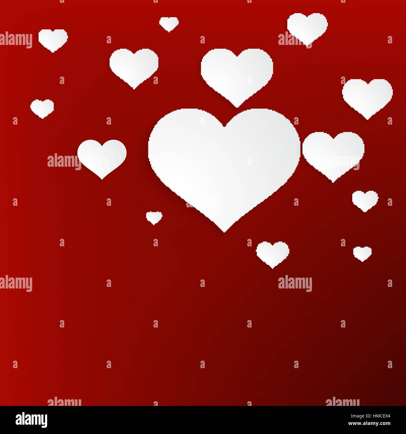 Heart for Valentines Day Background. + EPS10 vector file Stock Vector ...