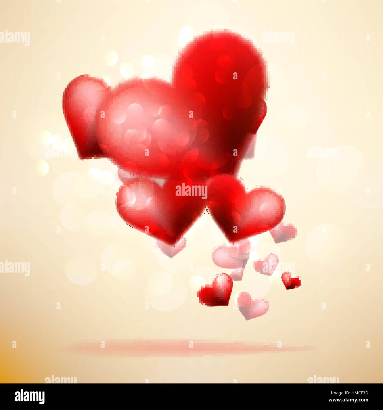 Valentines day background. + EPS10 vector file Stock Vector Image & Art ...
