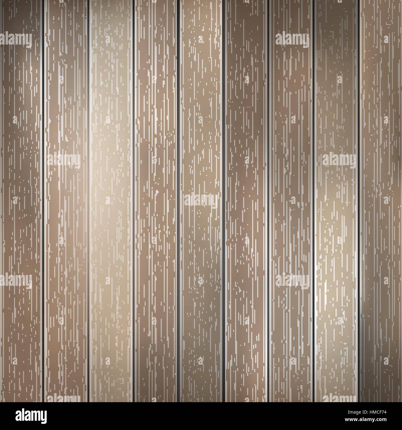 Light wooden planks, painted with environmentally friendly colors, vertical. plus EPS10 vector file Stock Vector