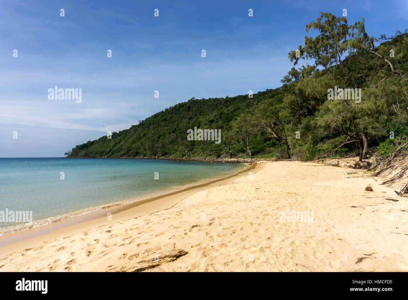 Lazy Beach, Koh Rong Sanloem island, Sihanoukville, Cambodia, Asia Stock Photo
