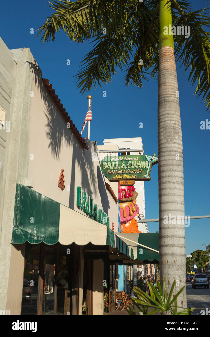 BALL AND CHAIN HISTORIC DANCE CLUB EIGHTH STREET LITTLE HAVANA MIAMI