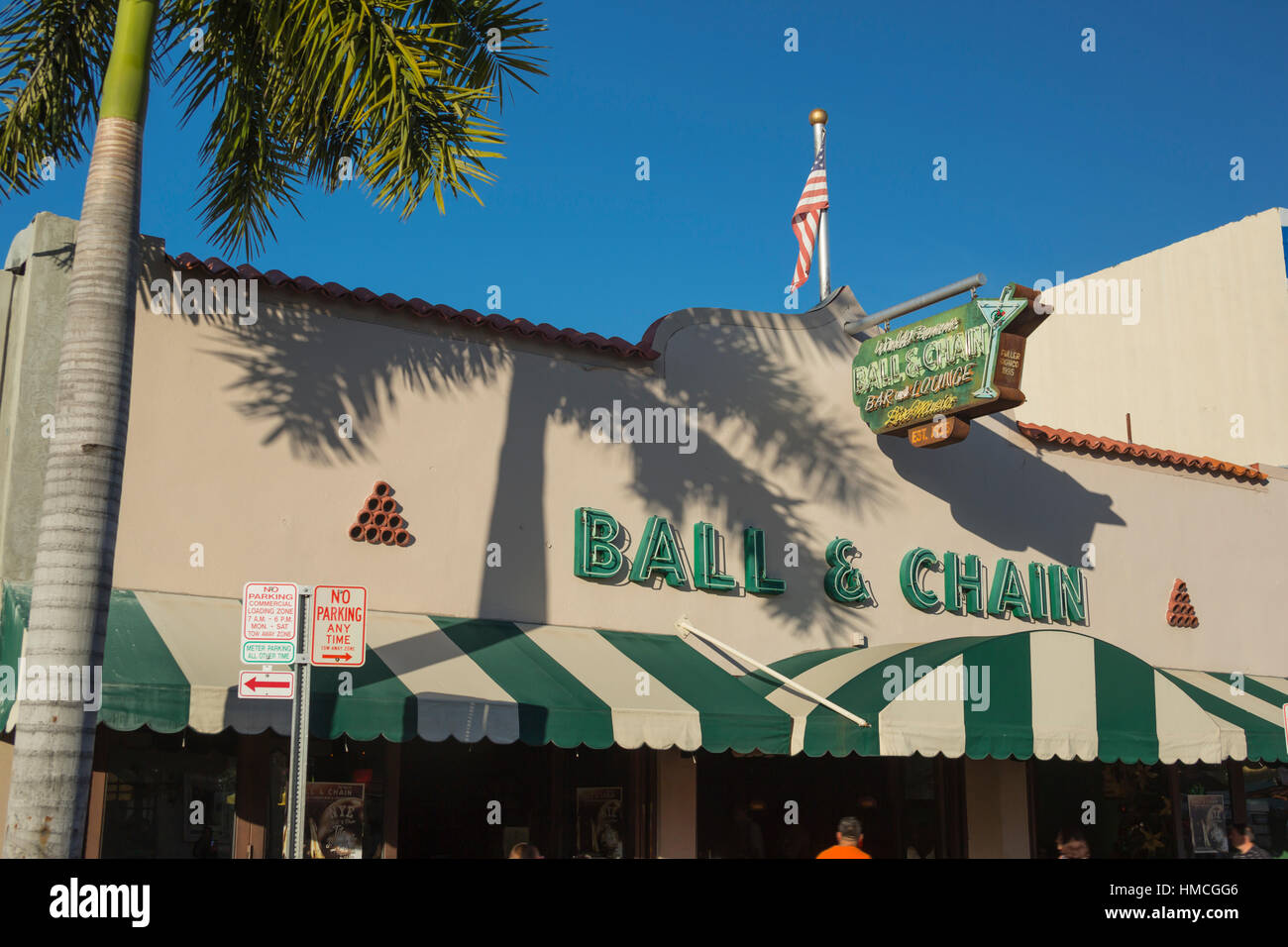 BALL AND CHAIN HISTORIC DANCE CLUB EIGHTH STREET LITTLE HAVANA MIAMI