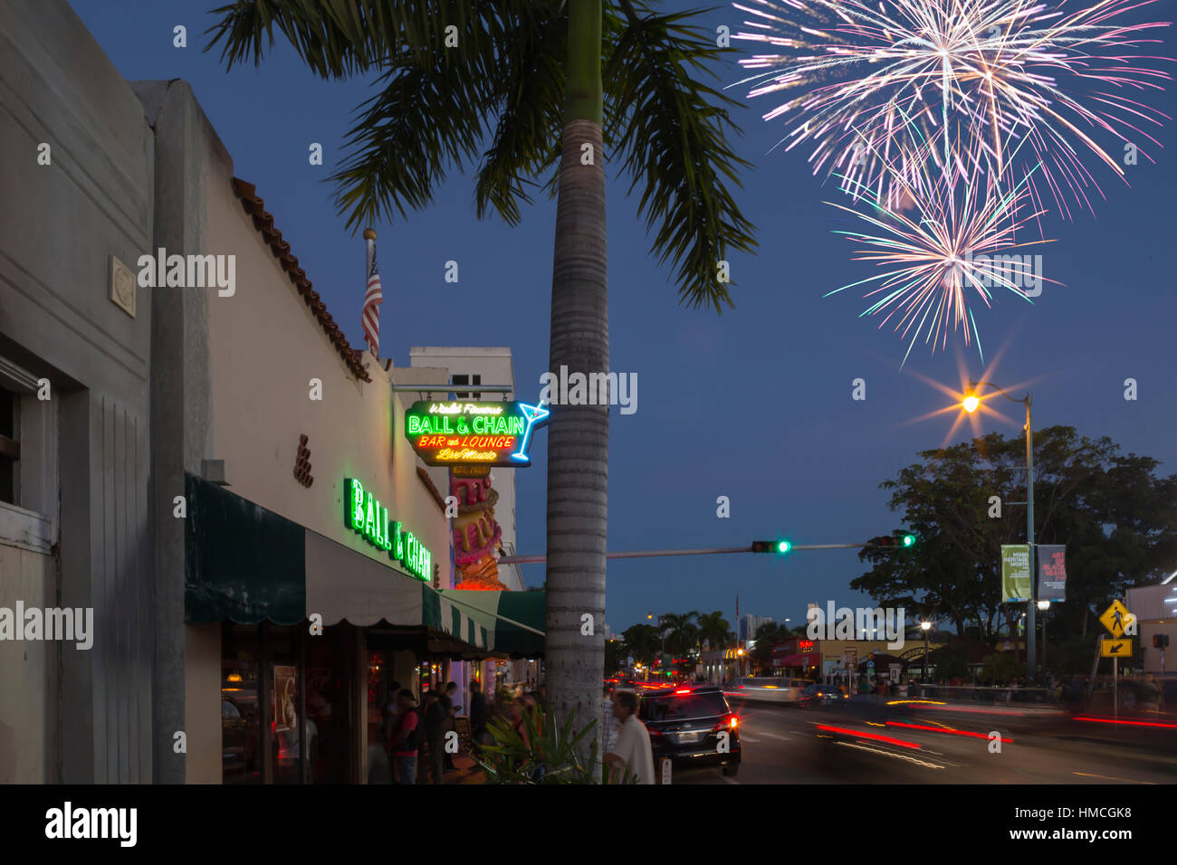 BALL AND CHAIN HISTORIC DANCE CLUB EIGHTH STREET LITTLE HAVANA MIAMI