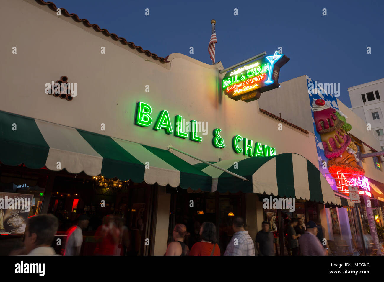 BALL AND CHAIN HISTORIC DANCE CLUB EIGHTH STREET LITTLE HAVANA MIAMI