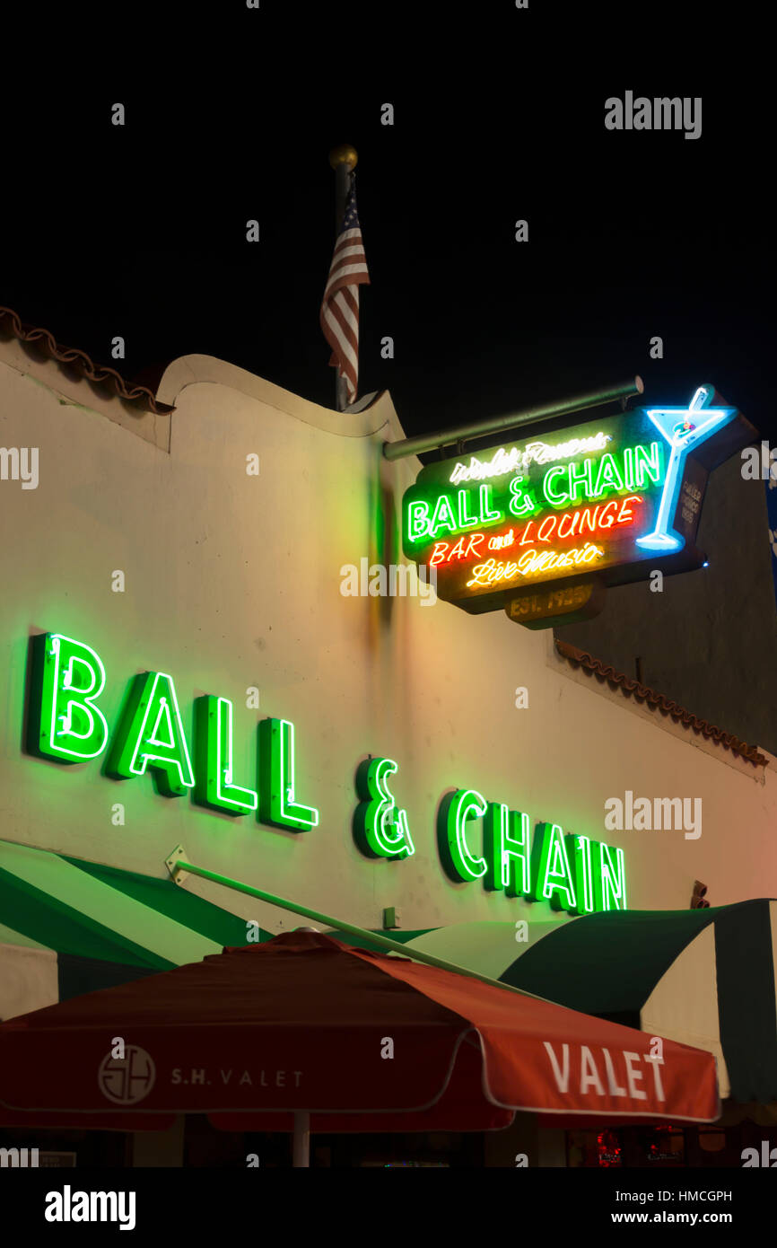 BALL AND CHAIN HISTORIC DANCE CLUB EIGHTH STREET LITTLE HAVANA MIAMI