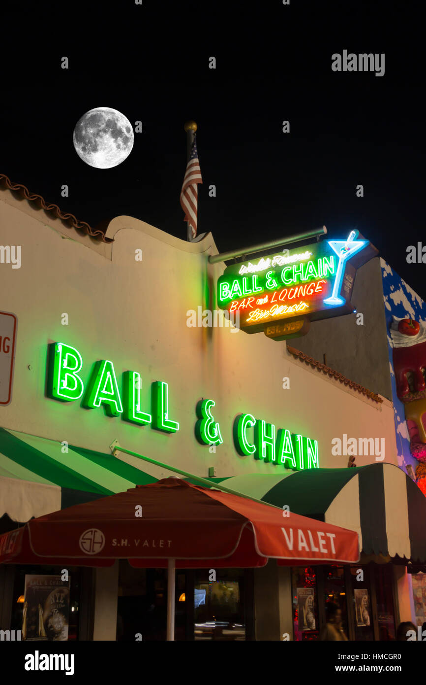 BALL AND CHAIN HISTORIC DANCE CLUB EIGHTH STREET LITTLE HAVANA MIAMI