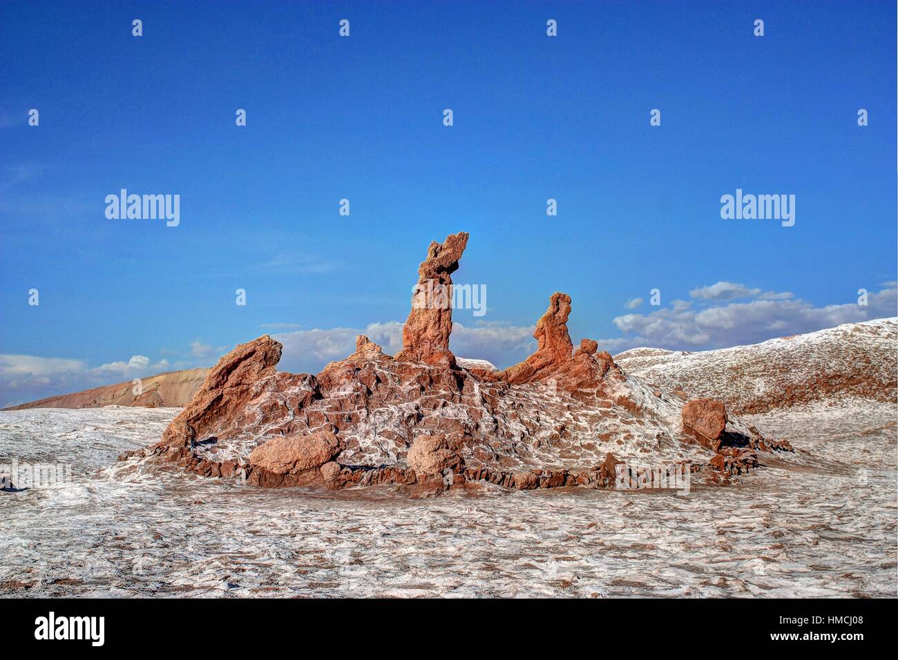 Chile San Pedro De Atacama Valle De La Luna Three Sisters Moon Valley 