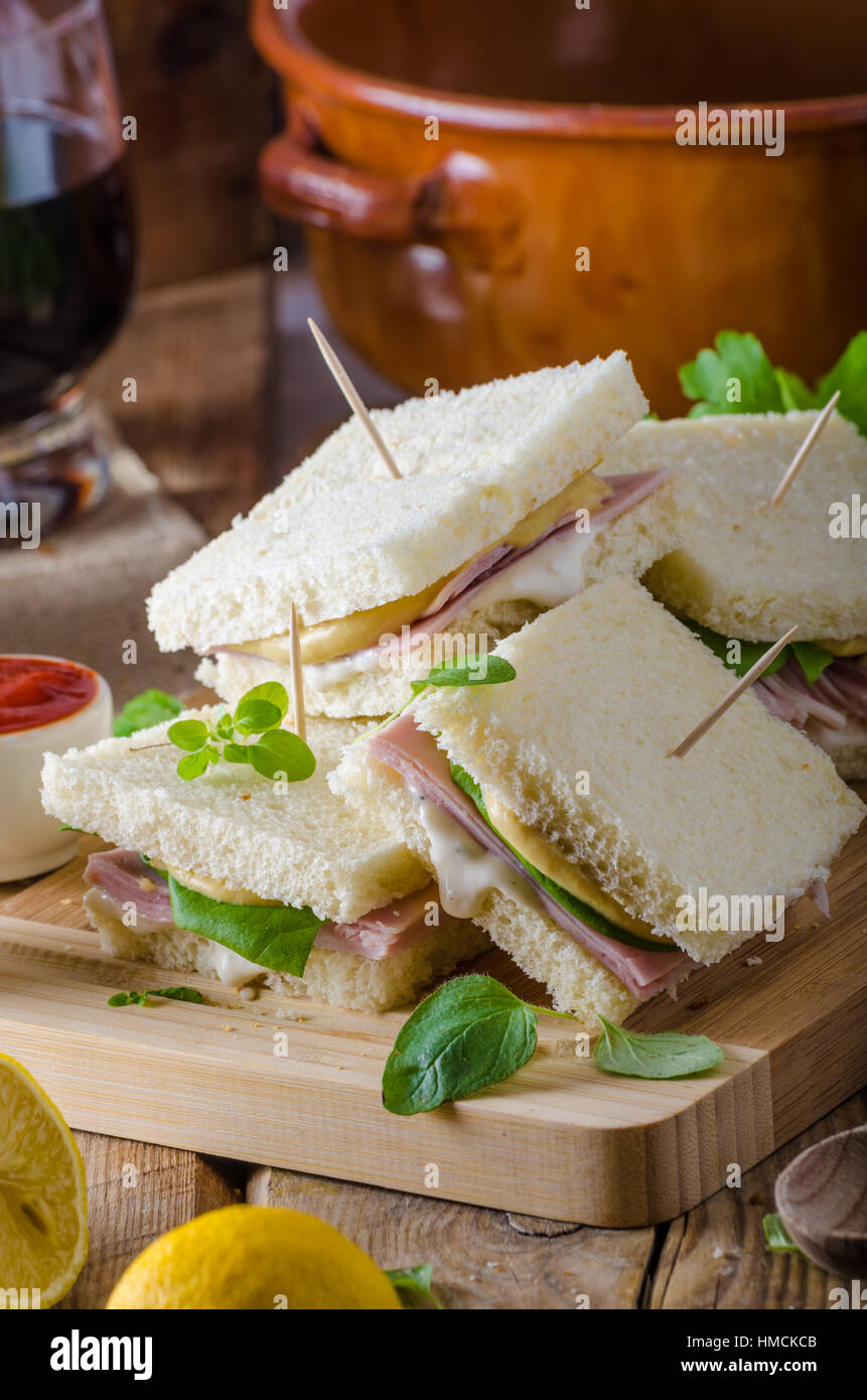 Bio Sandwich With Mayo Cheese And Ham Stock Photo Alamy bio-sandwich-with-mayo-cheese-and-ham-stock-photo-alamy