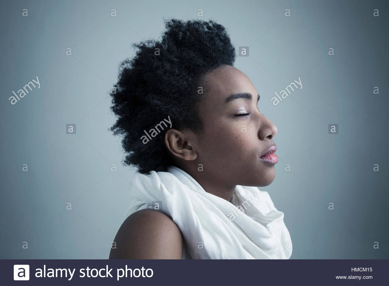 African teenager girl portrait hi-res stock photography and images - Alamy