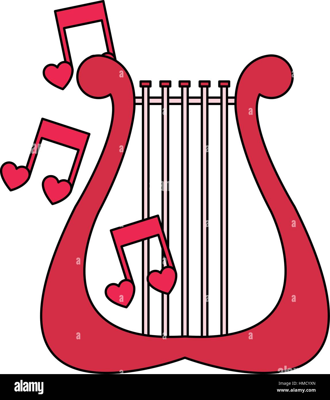 lyre instrument icon Stock Vector Image & Art - Alamy