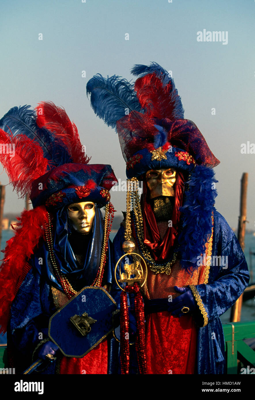 Blue carnival costumes hi-res stock photography and images - Alamy