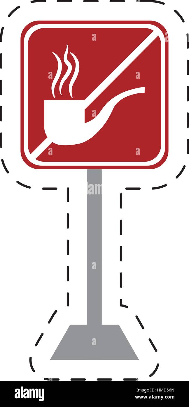 traffic prohibited tobacco pipe smoking Stock Vector Image & Art Alamy