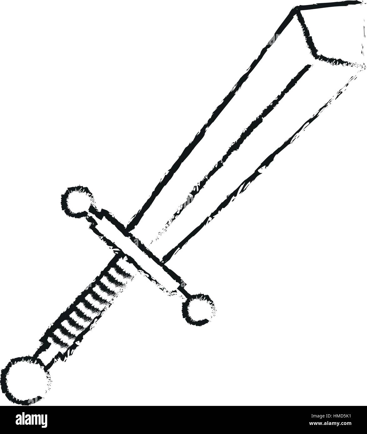 sword weapon icon Stock Vector Image & Art - Alamy
