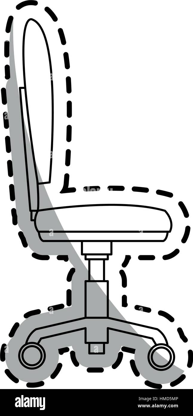 desk chair icon Stock Vector Image & Art - Alamy