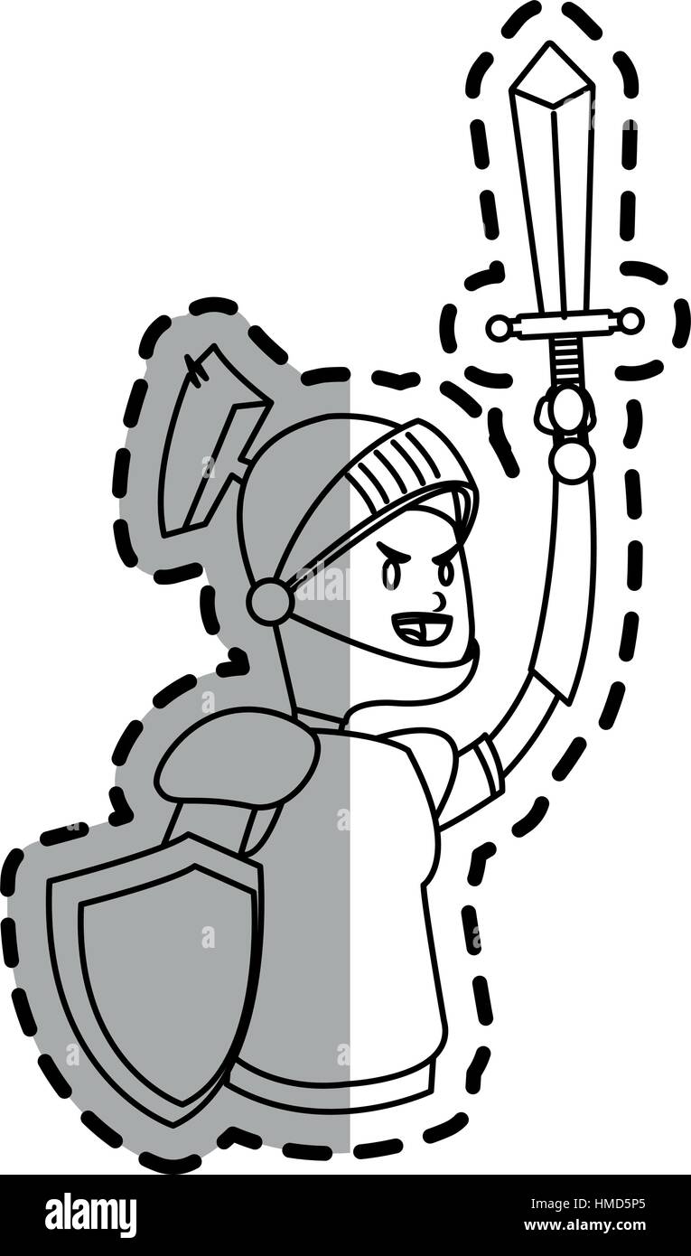 knight cartoon icon Stock Vector Image & Art - Alamy