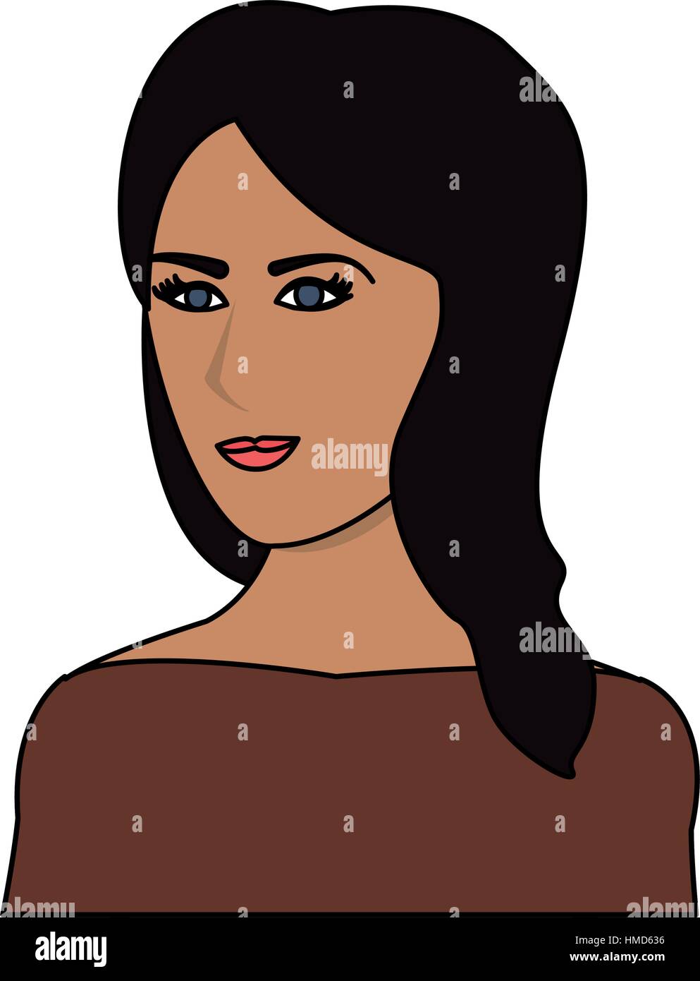 woman cartoon icon Stock Vector Image & Art - Alamy