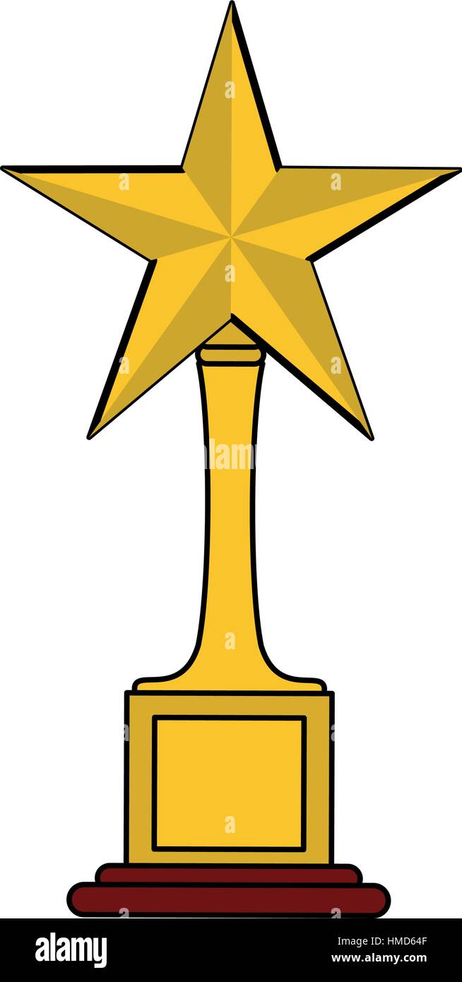 gold trophy icon Stock Vector Image & Art - Alamy