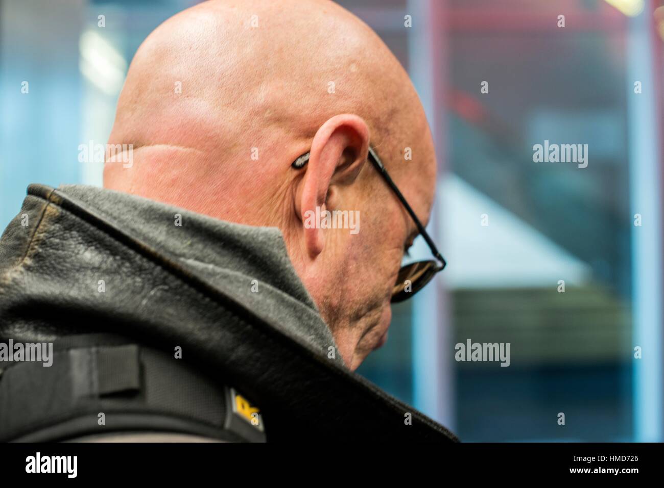 Netherlands Balding Man With Sunglasses High Resolution Stock Photography  and Images - Alamy