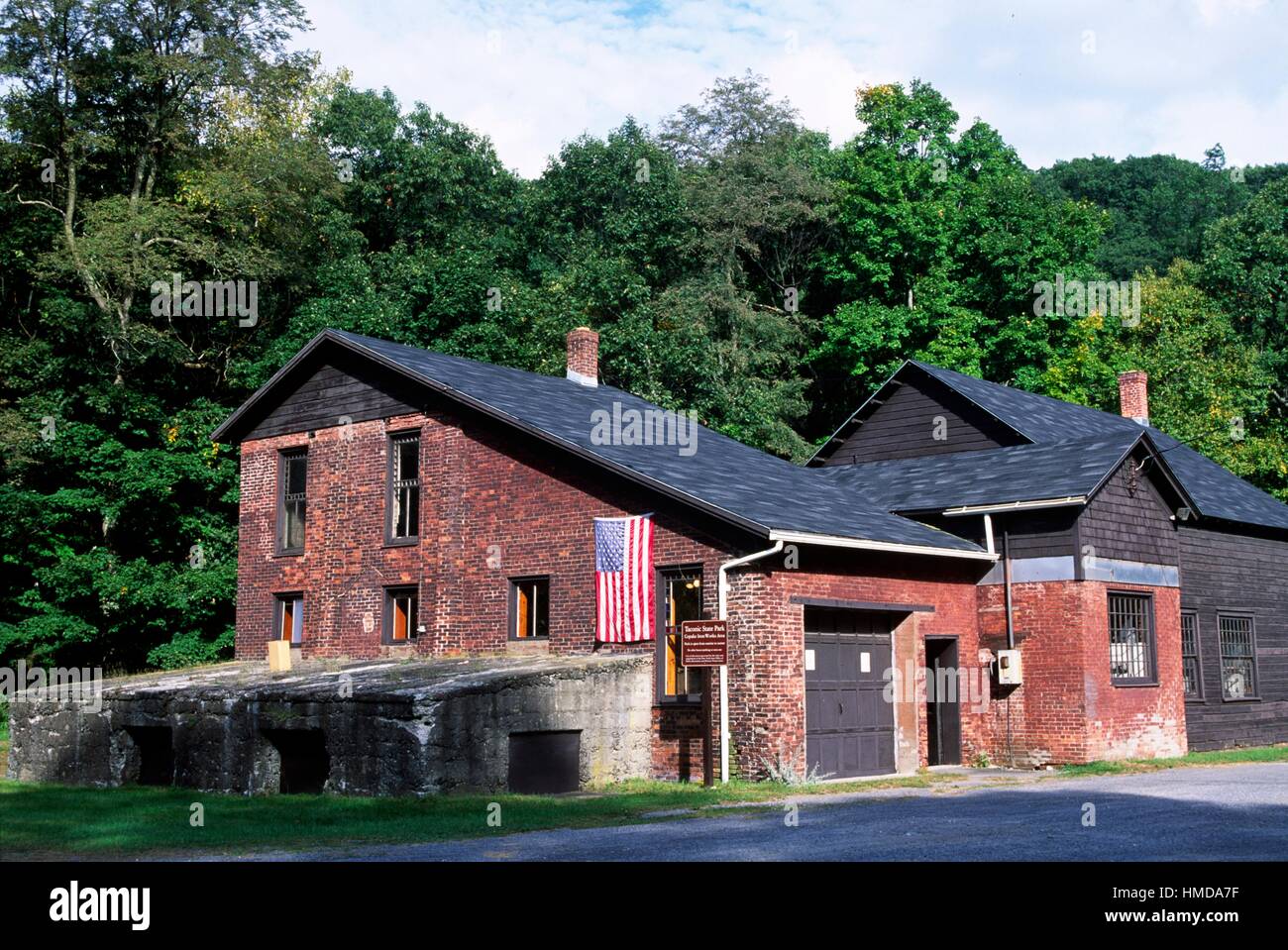 Copake Iron Works Museum, Taconic State Park, New York Stock Photo Alamy