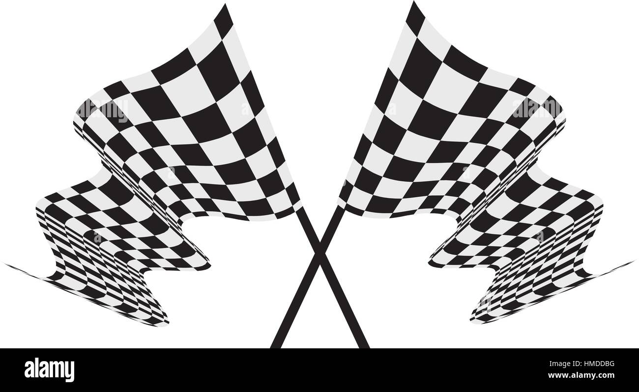 Checkered race flag Stock Vector Image & Art Alamy
