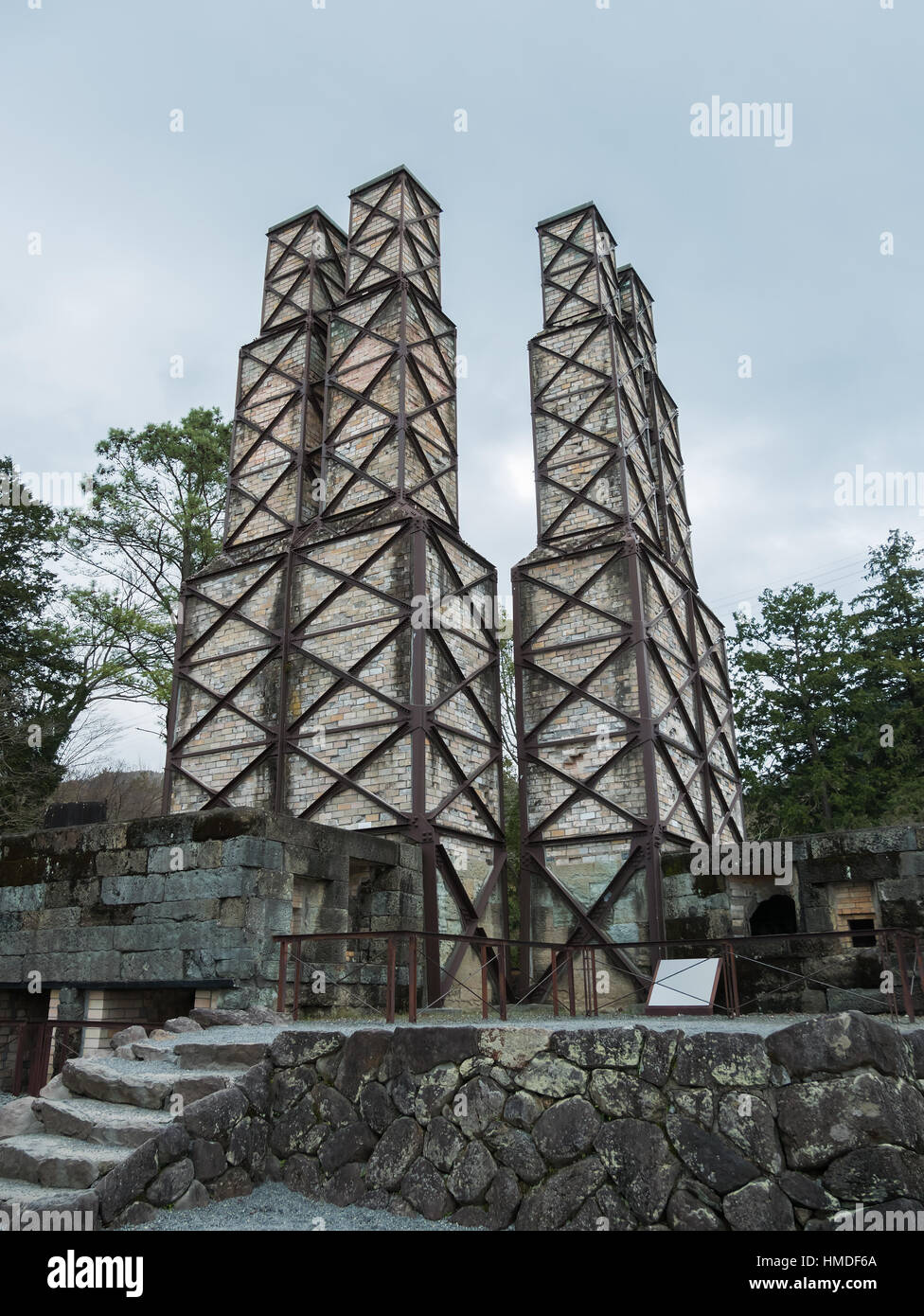Nirayama Reverberatory Furnace in Shizuoka, Japan. It is designated as World Heritage size in