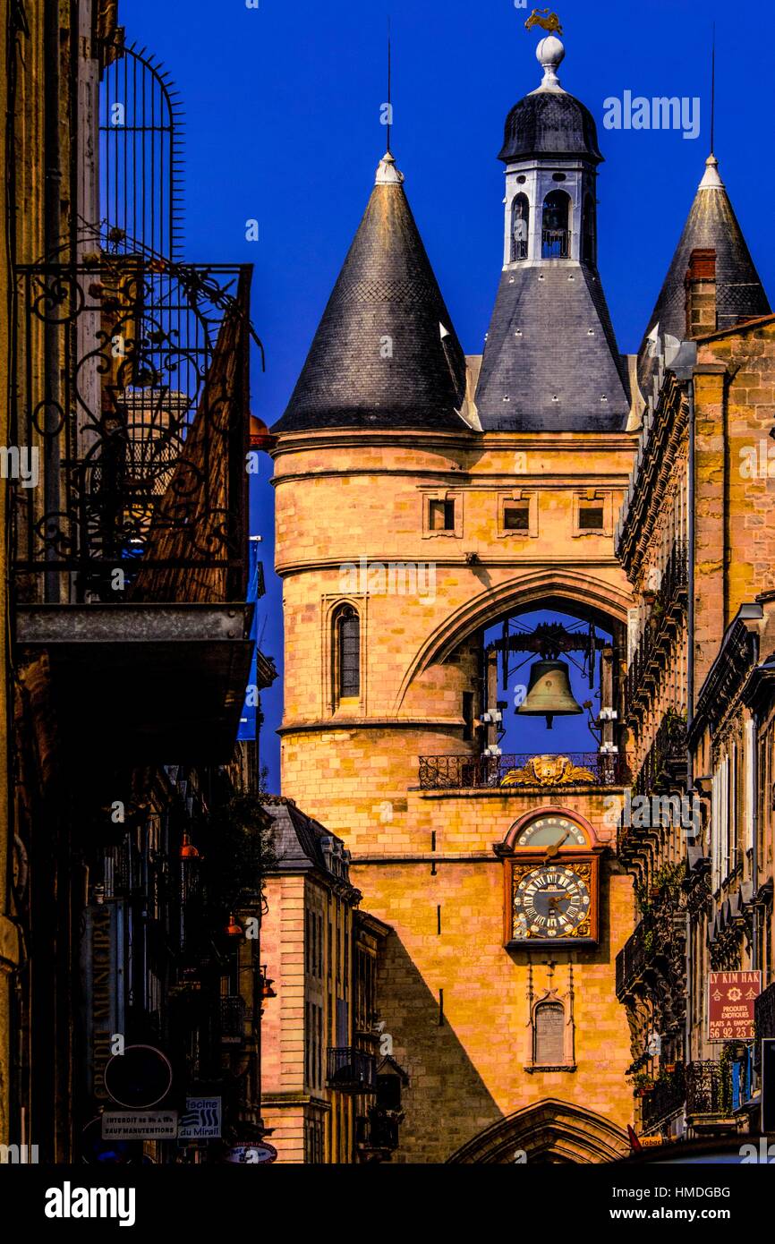 Grosse Cloche at Bordeaux, Gironde, Aquitaine, France Stock Photo - Alamy