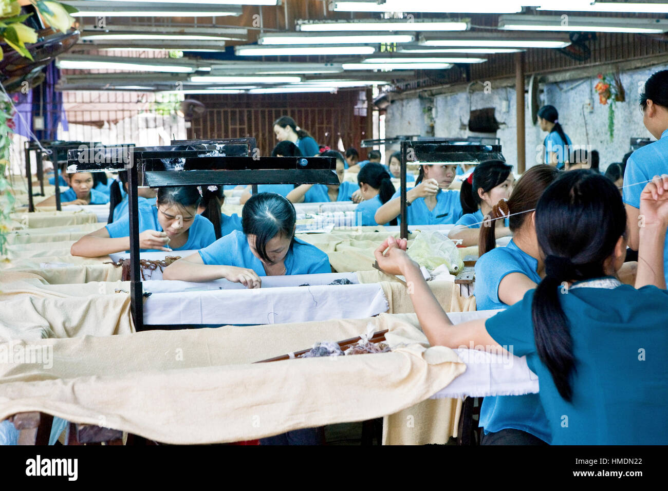 Clothes Factory Vietnam Stock Photos & Clothes Factory Vietnam Stock