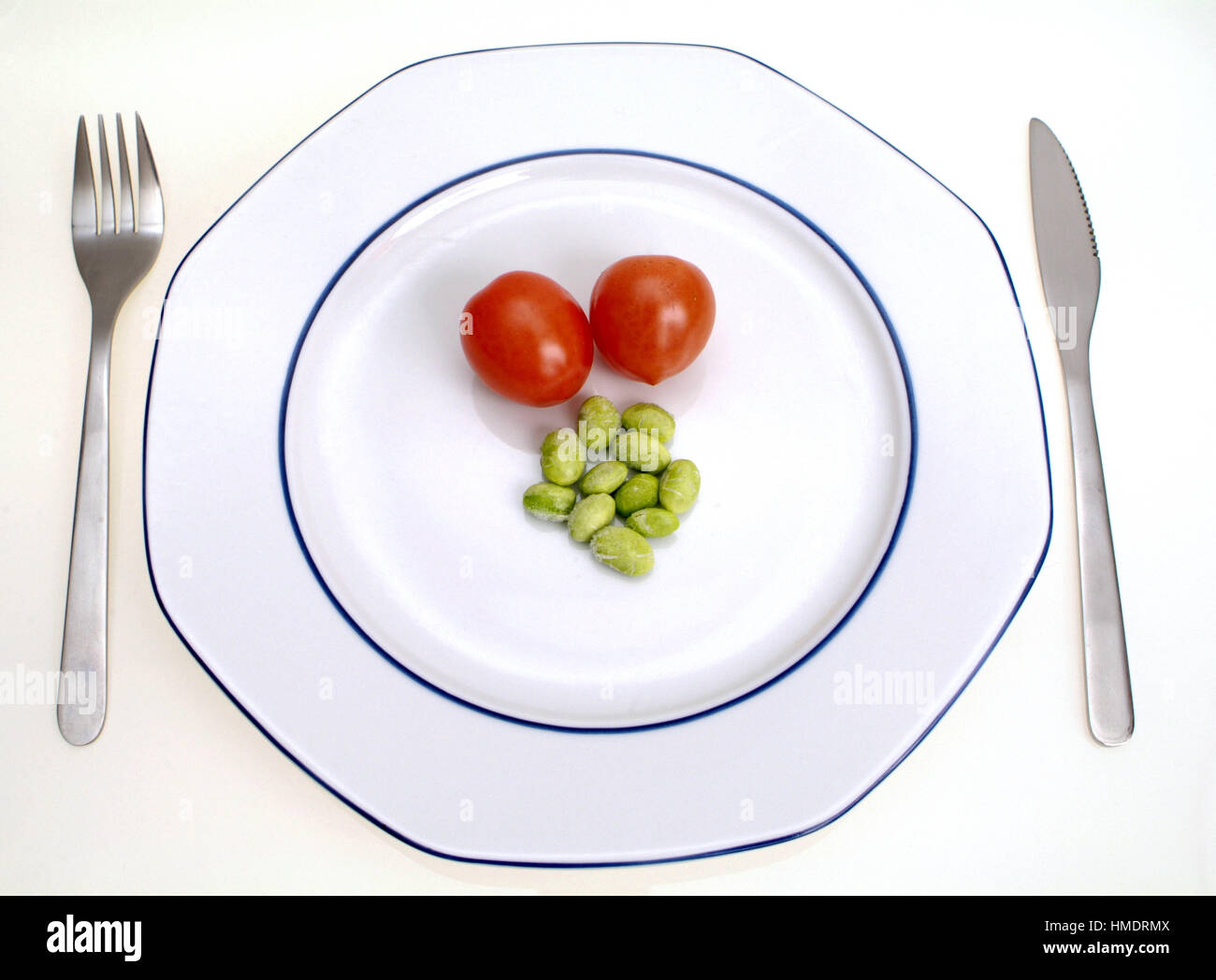 Symbolic for crash diet Stock Photo Alamy