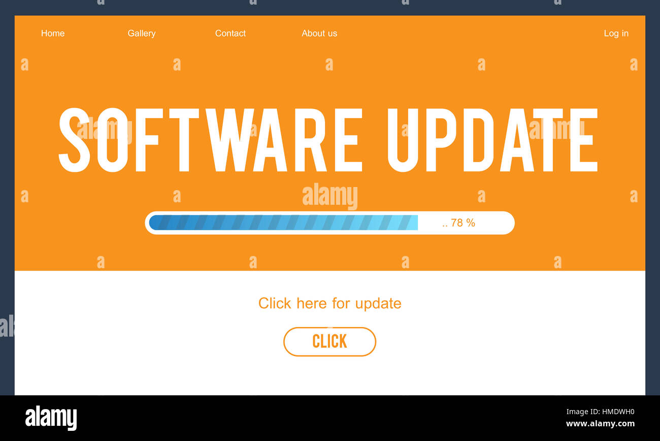 Upgrade Update Software Latest Fresh Software Concept Stock Photo - Alamy