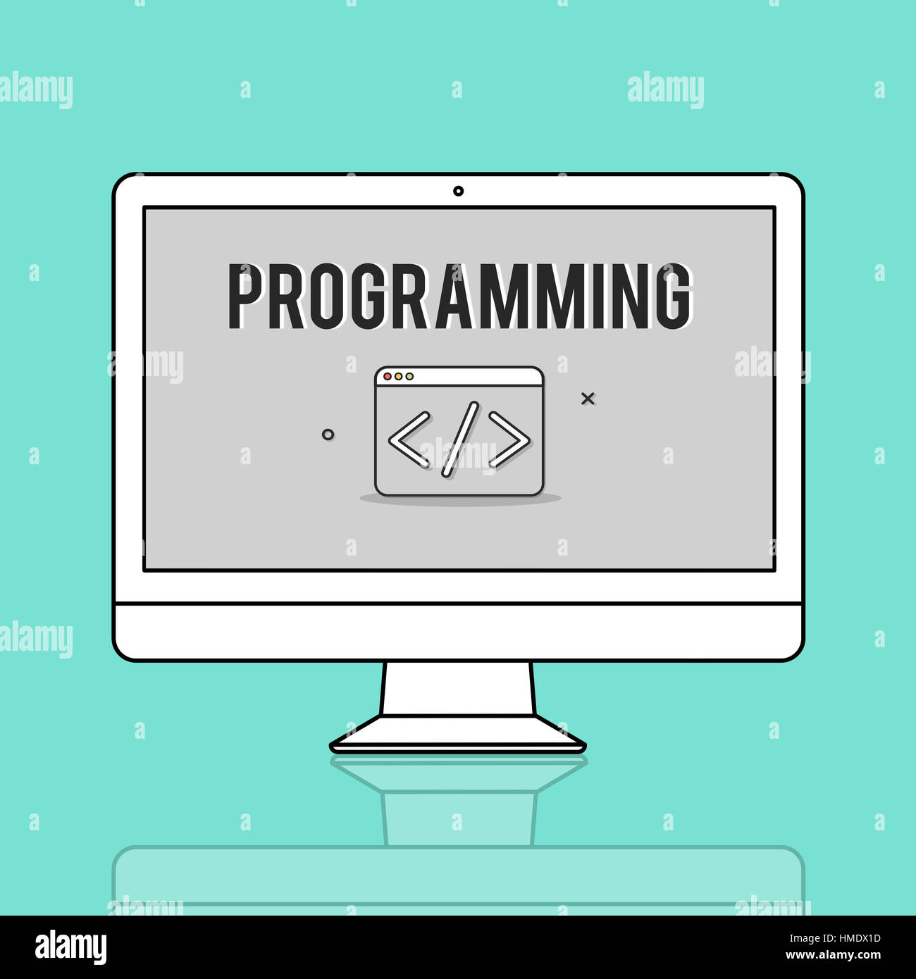 Programming Website Code Network Concept Stock Photo - Alamy