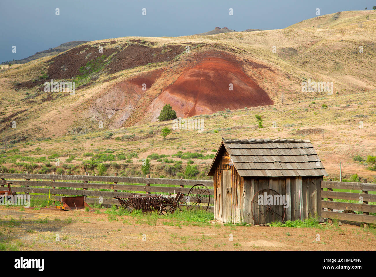 Cant Ranch corral, John Day Wild and Scenic River, John Day Fossil Beds