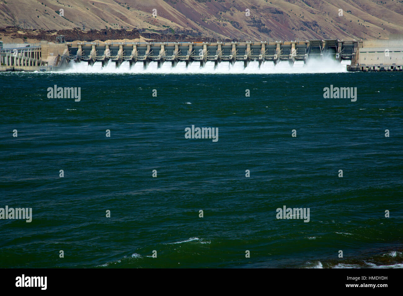 John Day Dam, Rufus, Oregon Stock Photo Alamy