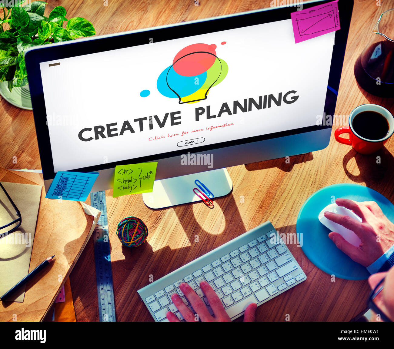 Creative Design Process Thinking Innovation Concept Stock Photo - Alamy