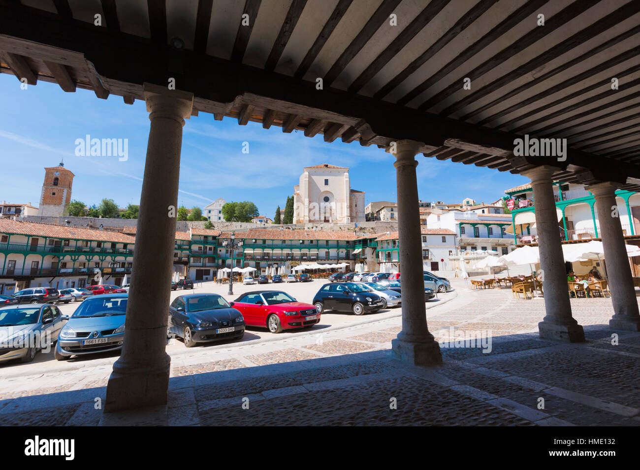 Plaza Mayor Madrid Arcade High Resolution Stock Photography and Images ...