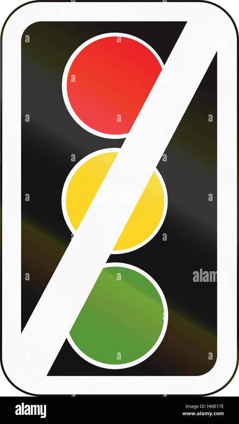 Traffic lights out order sign hires stock photography and images Alamy