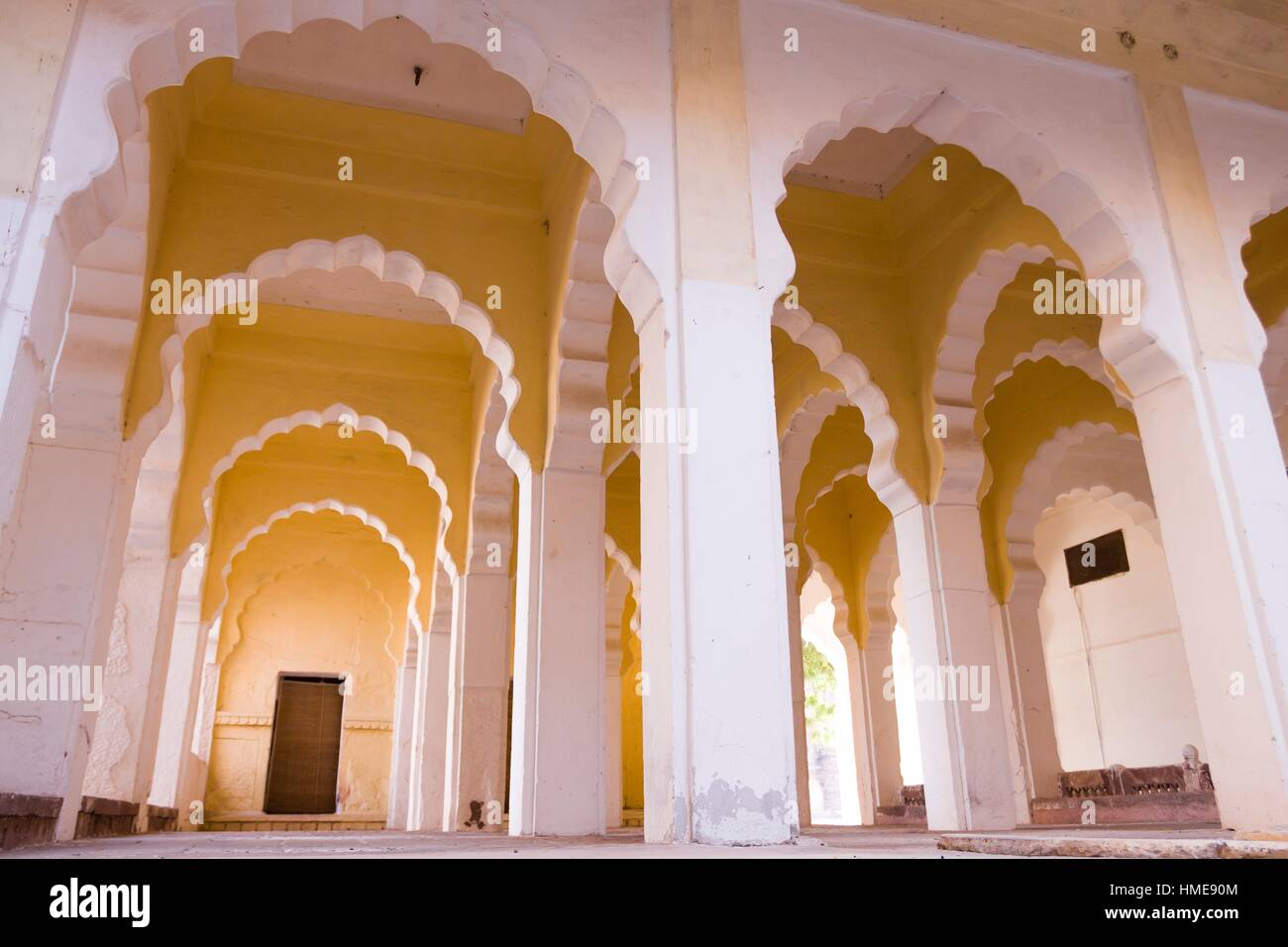 Different views of the magical Mehrangarh Fort. Jodhpur, Rajasthan. India Stock Photo