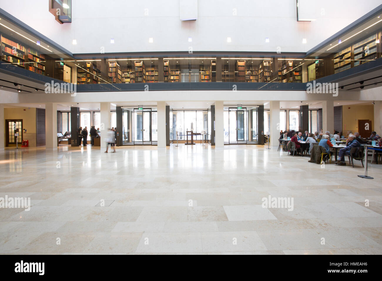 Weston Bodlean Library Oxford interiors University Stock Photo