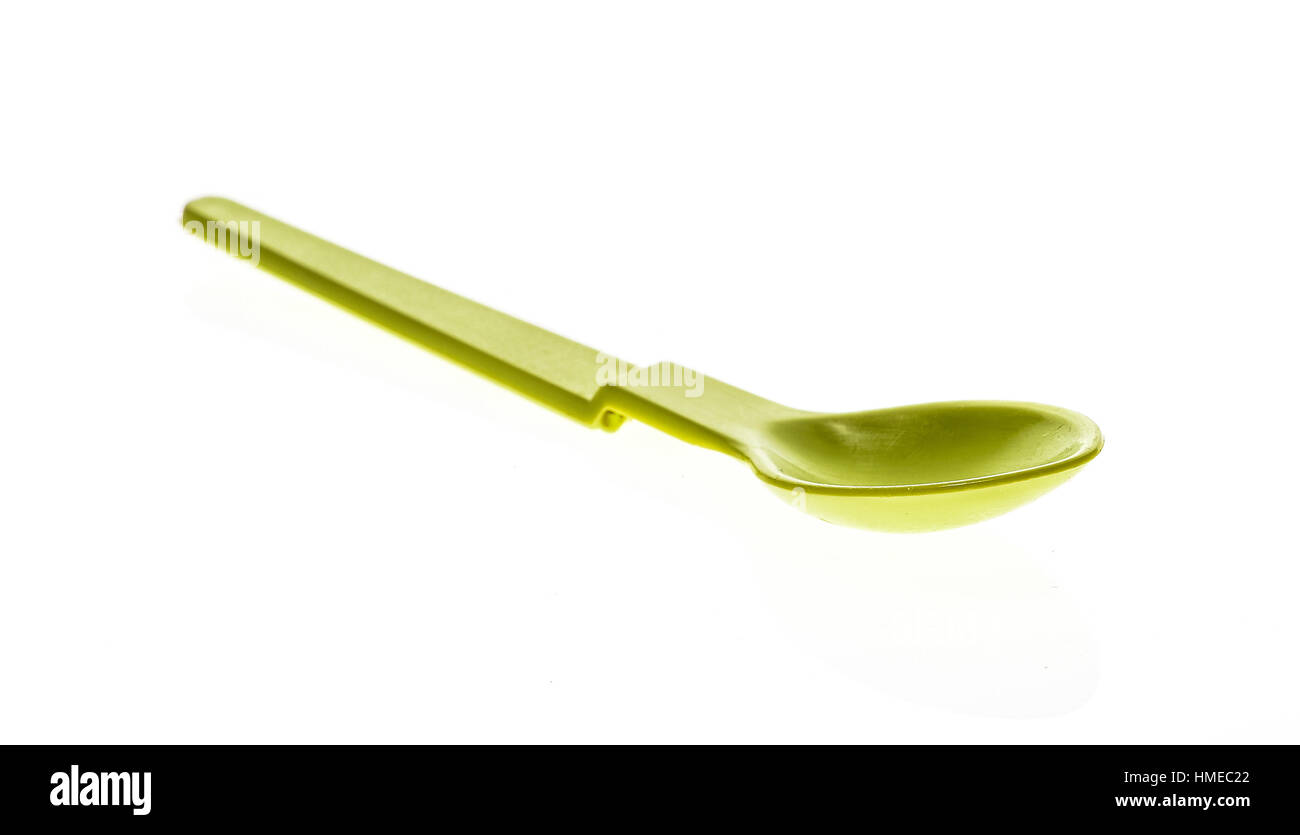 Large plastic spoons on white background Stock Photo by ©Luisecheverriurrea  135943398