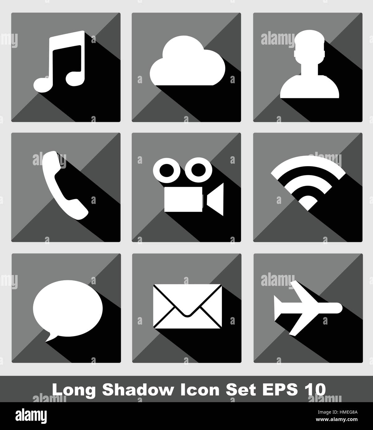 office icon set Stock Vector Image & Art - Alamy